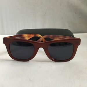 Police Men's Tortoiseshell Brown Sunglasses with Dark Gray Lenses